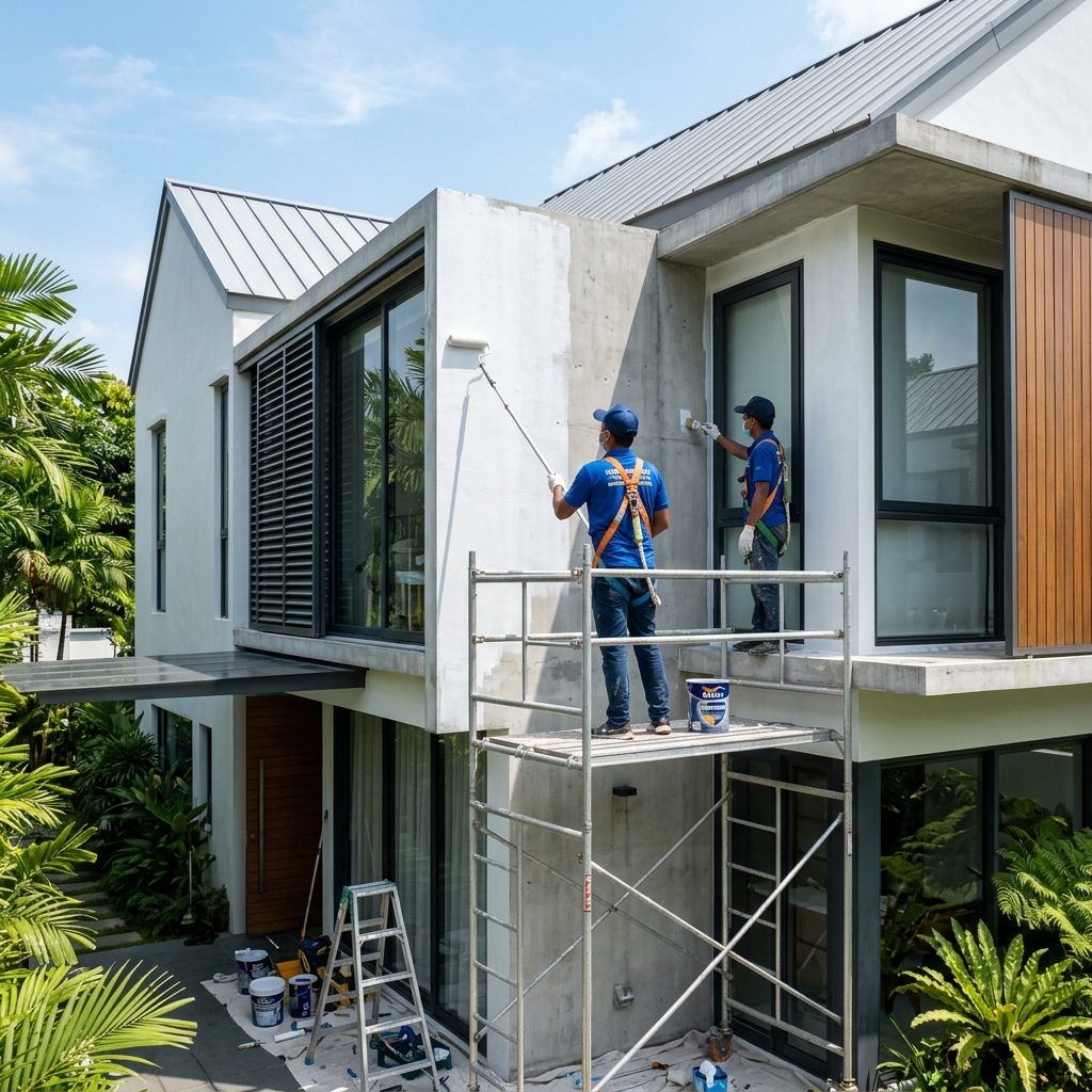 Why Exterior Painting is Crucial for Singapore Homes